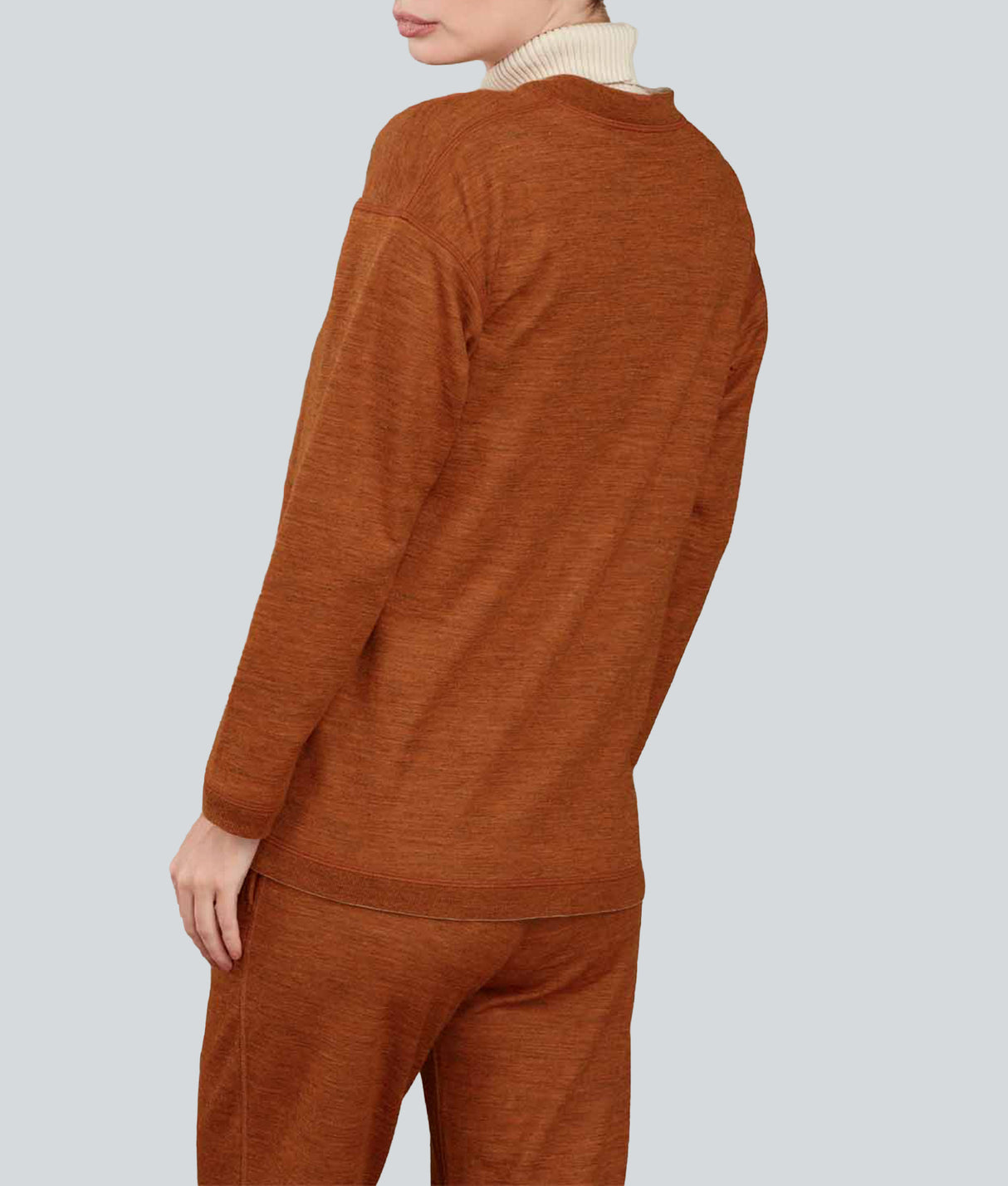 Cardigan Corto - Gris Mañana Y Otoñal