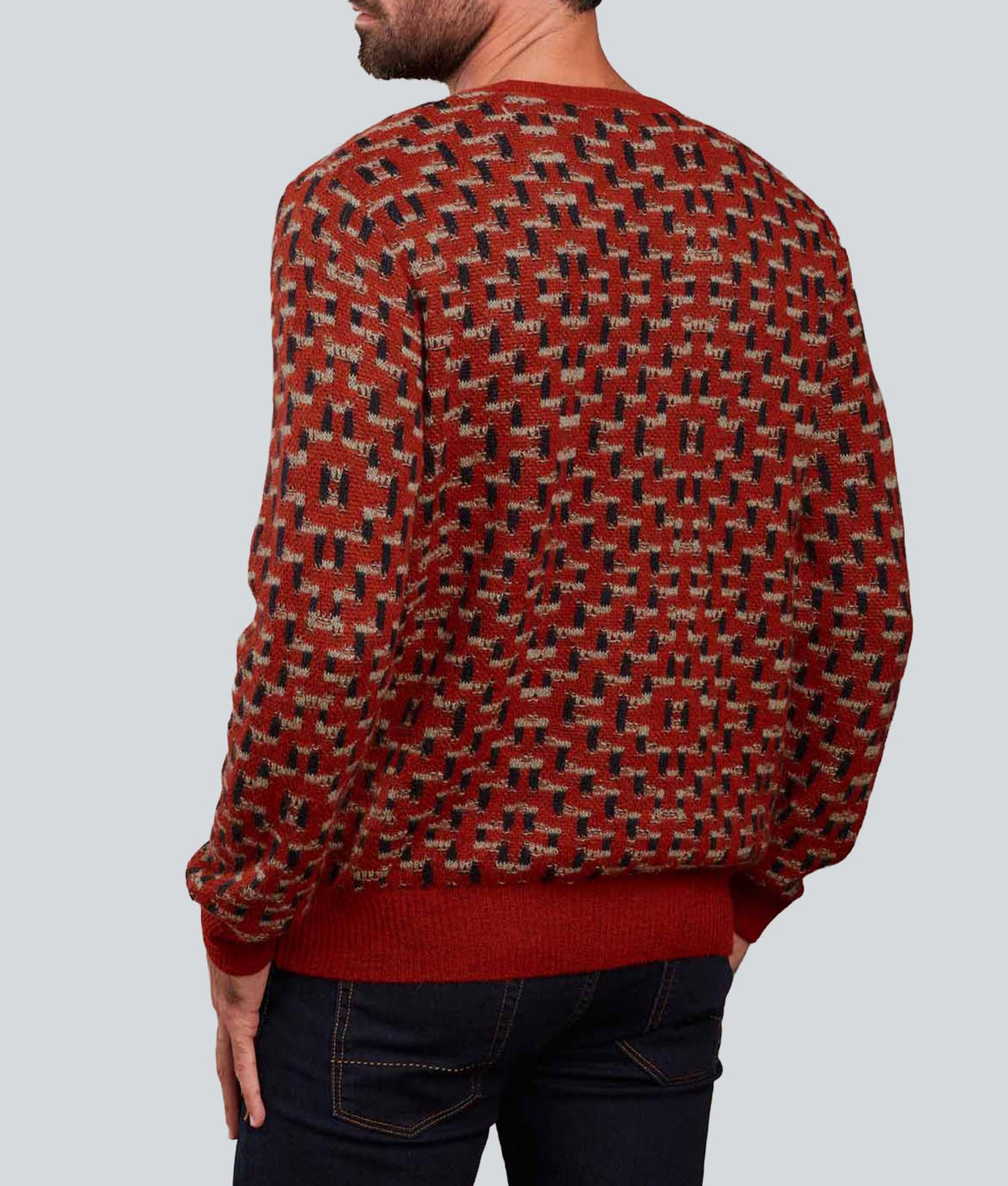 Chompa Jacquard Rombos