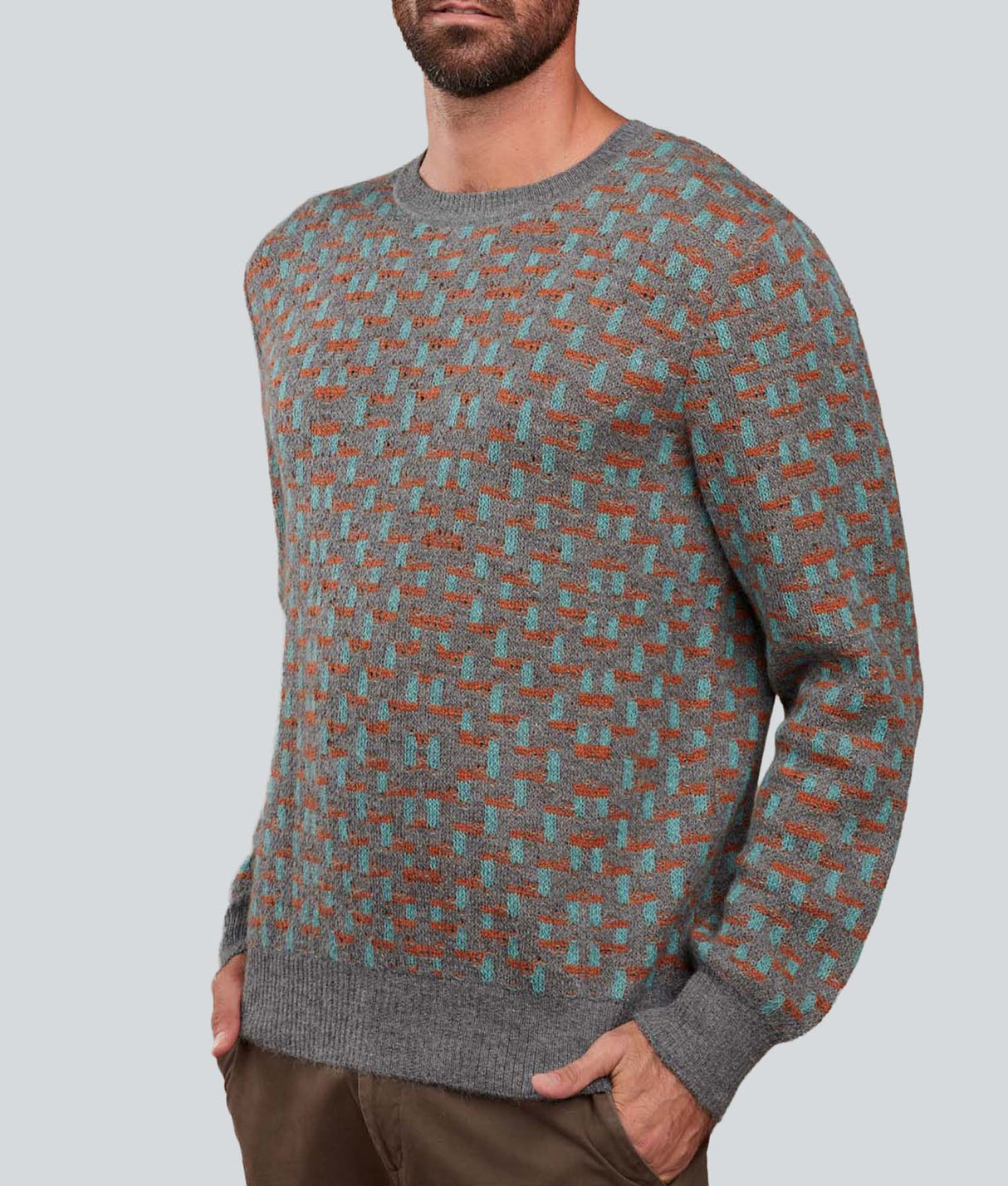 Chompa Jacquard Rombos