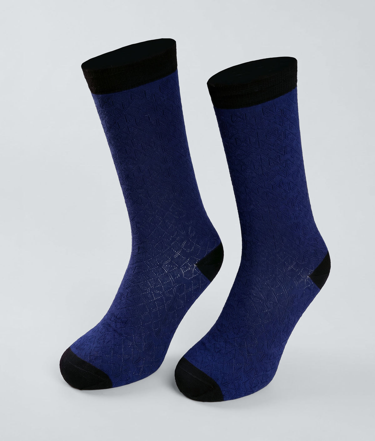Medias Hombre Textured - azul