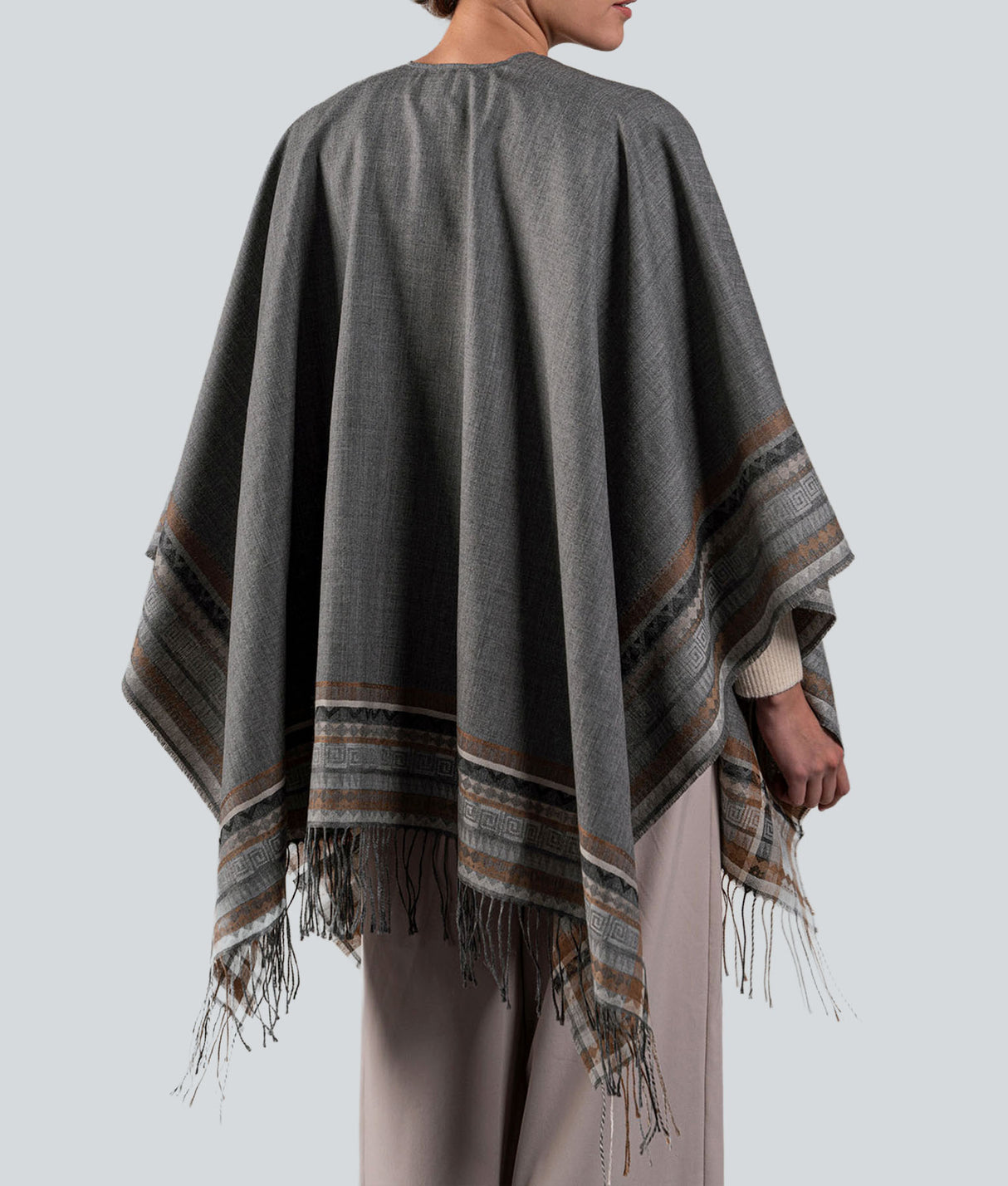 The Village Jacquard Cape