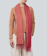 Jacquard Chain Link Shawl