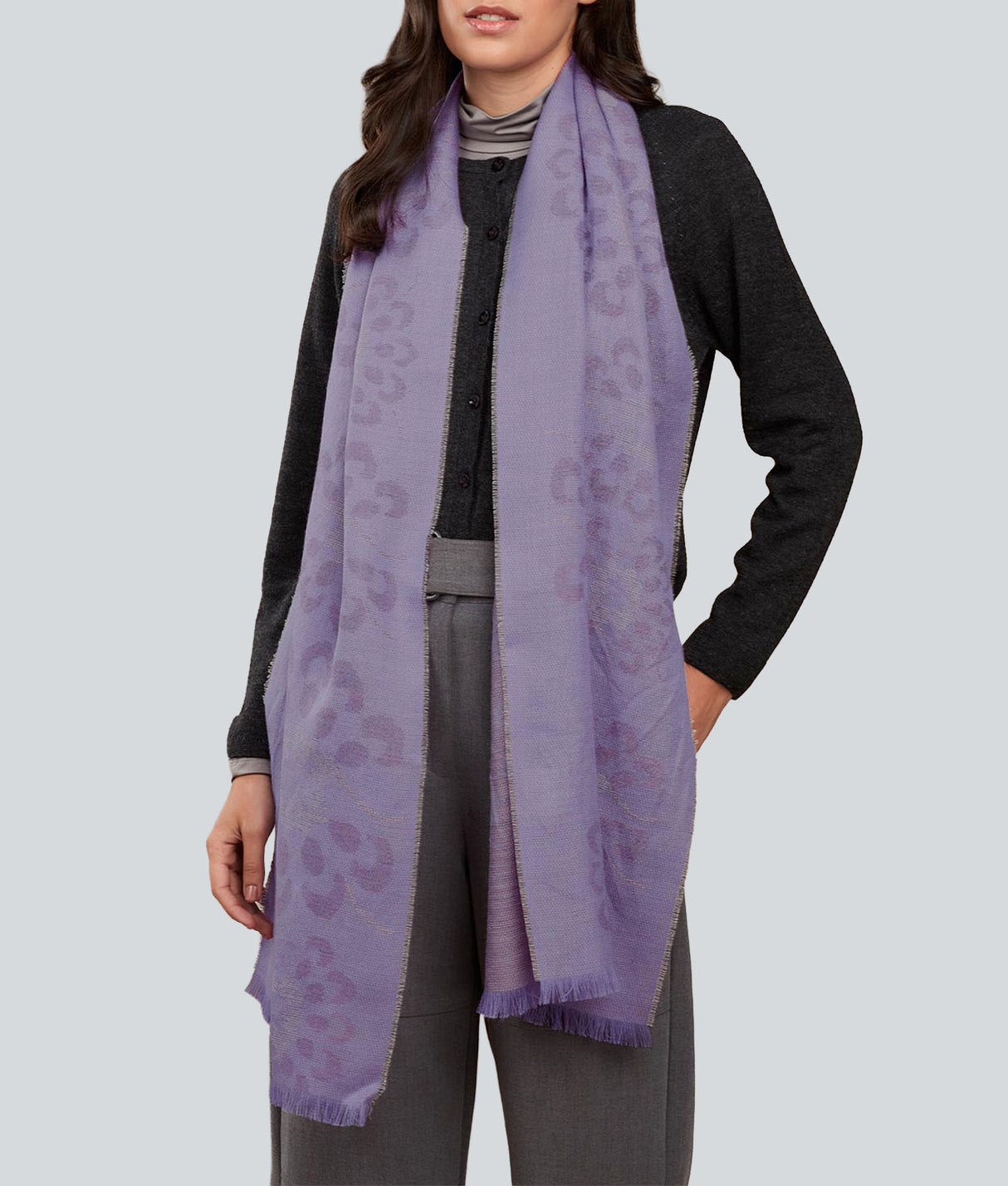 Jacquard Scarf Las Flores