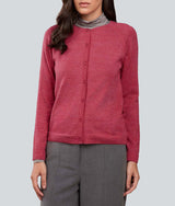 Cardigan Basico - Rosa Flambe