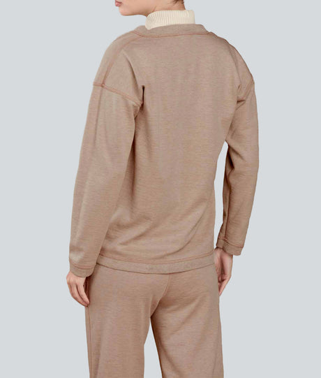 Cardigan Corto - Gris Mañana Y Otoñal