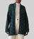 Long Cardigan with Pockets - Crow and Colonial Blue