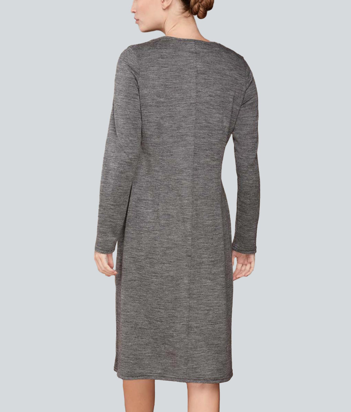 Classic Reversible Dress - Wrought Iron And Light Gray