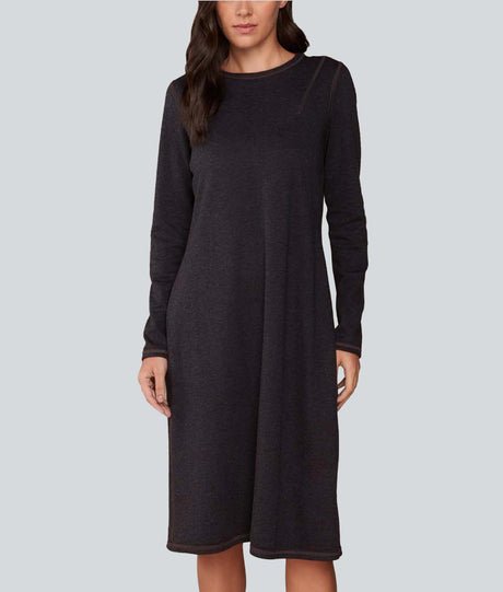 Classic Reversible Dress - Ghost and Red Chili