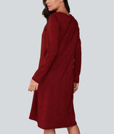 Classic Reversible Dress - Ghost and Red Chili