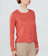 Cardigan Básico Reversible - Siena Tostada Y Bronceado Cobrizo