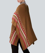 Poncho Con Flecos
