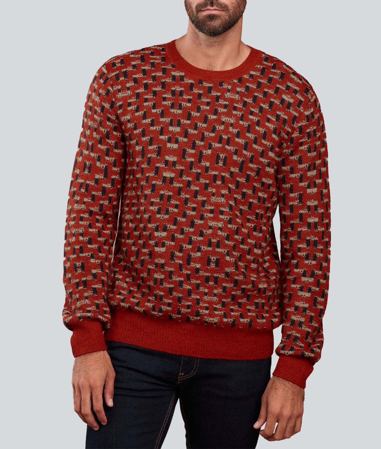 Chompa Jacquard Rombos