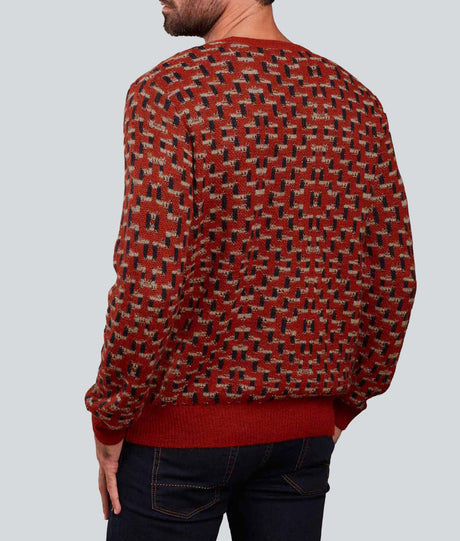 Chompa Jacquard Rombos