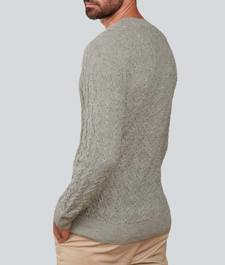 Chompa Trenzas y Relieves