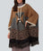 Poncho La Favorita Jacquard