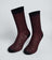 Medias Mujer Textured - rojo
