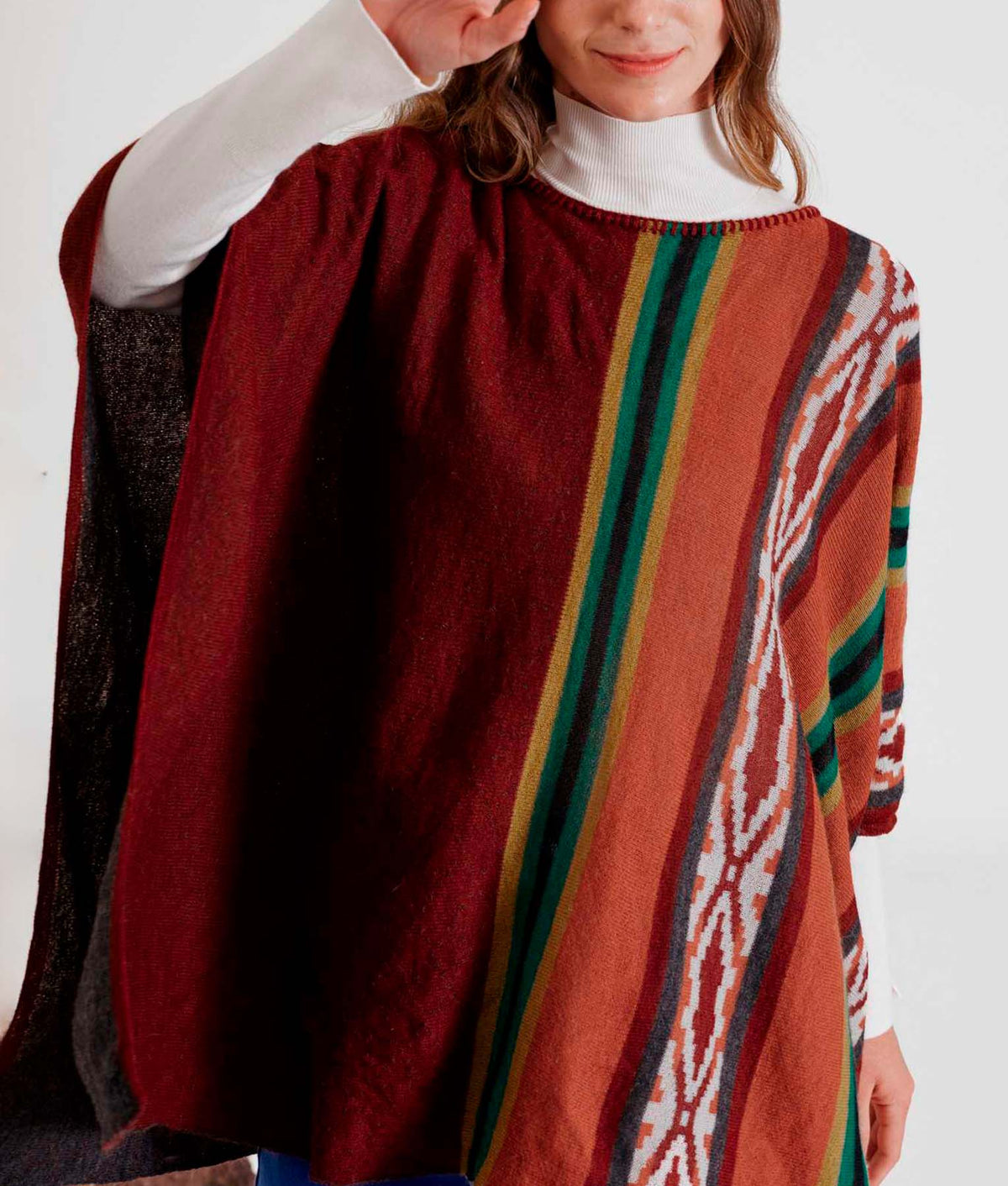 Poncho Inclined