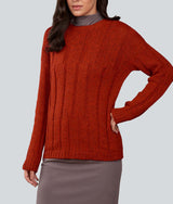Long Ribbed Cardigan