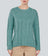 Ribbed Long Cardigan - Aqua Turquoise
