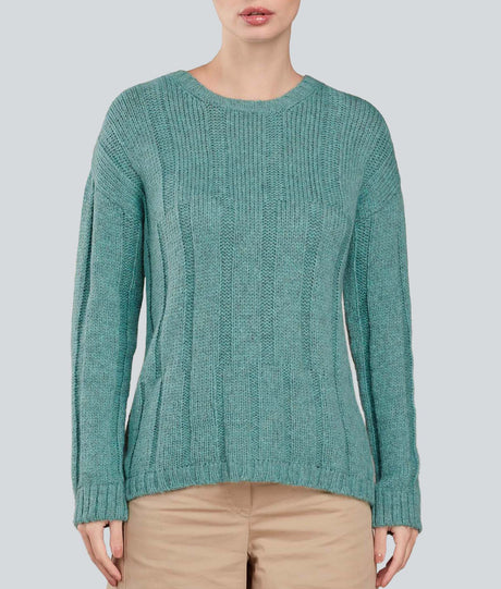 Long Ribbed Cardigan